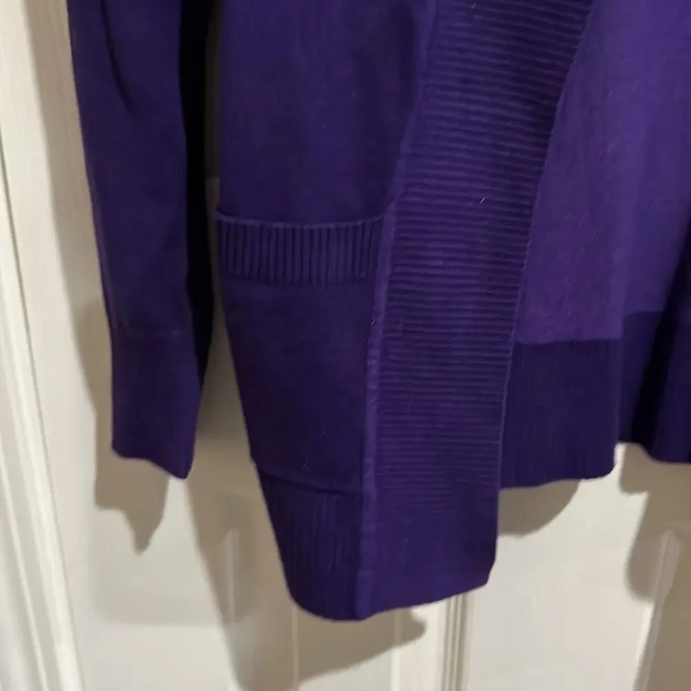 Cielo Cardigan with pockets Purple Women’s Size Medium Beautiful color